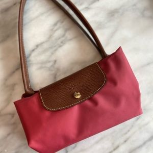 Large Longchamp Le Pliage Maroon